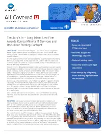 Legal Industry, Certilman, Balin, Adler, Hyman, case study, Konica-Minolta, Berks Copy Tech