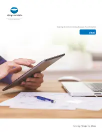 Cloud, Brochure, Konica-Minolta, Berks Copy Tech