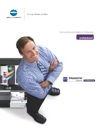 Dispatcher Phoenix, Professional, Konica-Minolta, Berks Copy Tech