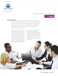 ECM, Brochure, Konica-Minolta, Berks Copy Tech