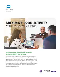 Konica Minolta, Maximize Productivity, Konica-Minolta, Berks Copy Tech