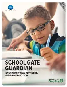 Konica Minolta, School Gate Guardian, safety, education, 6-12, Konica Minolta, Berks Copy Tech