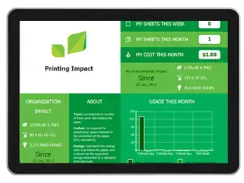 Papercut Live, Tile, UI, Berks Copy Tech