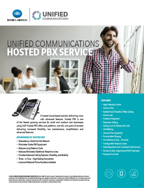 Unified Communications, Hosted PBX, Konica Minolta, Berks Copy Tech