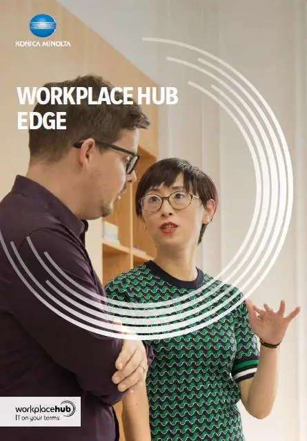 Hub, Edge Brochure, Konica-Minolta, Berks Copy Tech