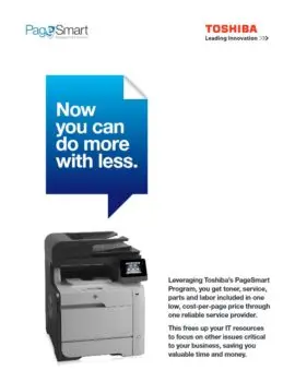 Page Smart, MPS, MDS, Toshiba, Berks Copy Tech