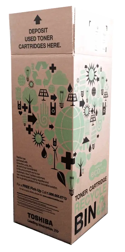 Recycling Box, Toshiba, Berks Copy Tech
